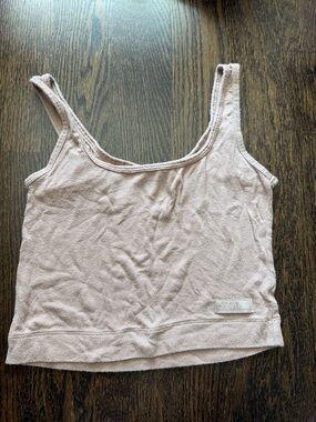 Calvin Klein sleepwear tank ribbed white small